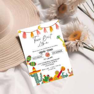 Invitation Douche nuptiale Taco 'Bout Love Cactus