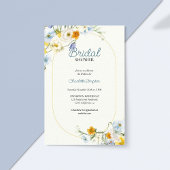 Invitation douche nuptiale, typographie élégante, mariée à êt