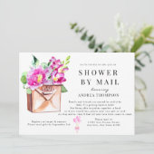 Invitation Douche par Baby shower postal (Debout devant)