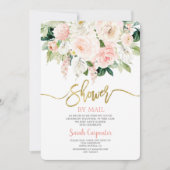 Invitation Douche par courrier (Devant)