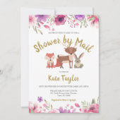 Invitation Douche Par Courrier Longue Distance Parachute (Devant)