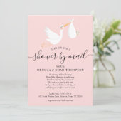 Invitation Douche Par Courrier Longue Distance Parachute (Debout devant)