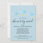 Invitation Douche Par Courrier Longue Distance Parachute (Devant)