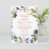 Invitation douche par la poste de la lointaine fille baby sho (Debout devant)