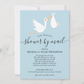 Invitation Douche par la poste Sprinkle de longue distance (Devant)