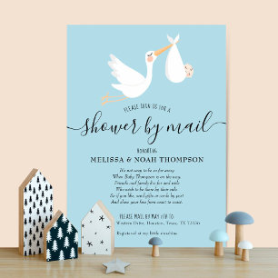 Invitation Douche par la poste Sprinkle de longue distance