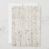 Invitation Douche par Mail animaux mignons avec baby shower d (Dos)