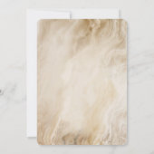 Invitation Douche par Mail AquarelleForêt Bois Ours Bébé (Dos)