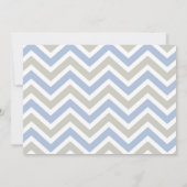 Invitation Douche pour bébé à roue du navire nautique (Dos)