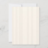 Invitation Douche pour bébé en train de transport personnalis (Dos)