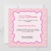 Invitation Douche pour bébé sur mesure (Devant)