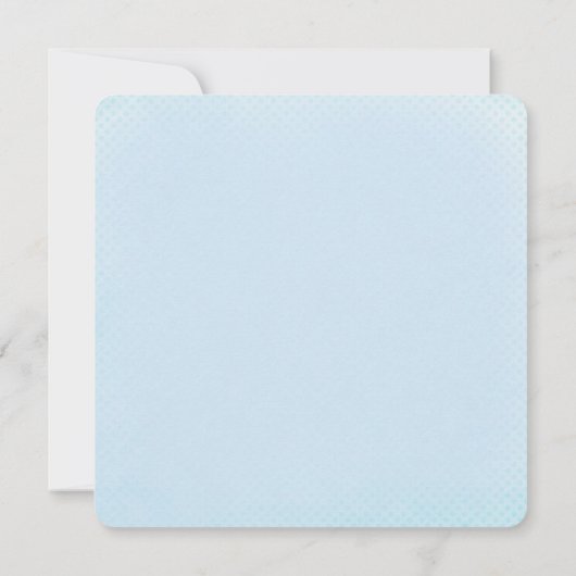 Invitation Douche pour bébé vintage (Dos)