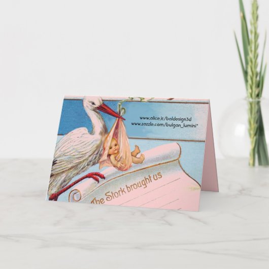 INVITATION DOUCHE POUR FILLE BÉBÉ AVEC FLEURS (Dos)