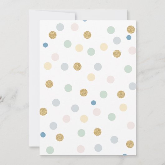 Invitation Douche pour garçon Koala Twin Editable (Dos)