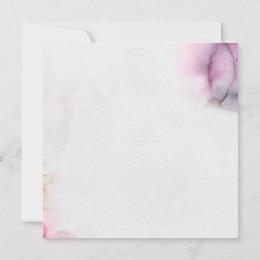 Invitation Douche pour mariée (Dos)