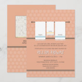 Invitation douche Reens (Devant / Derrière)