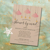 Invitation Douche Rustique Par Courrier Longue Distance Parse