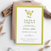 Invitation Douche Taco's & Tequila couples