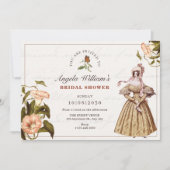 Invitation Douche vintage (Devant)