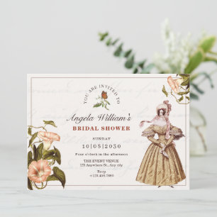 Invitation Douche vintage