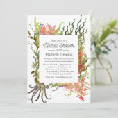 Invitation Douche virtuelle pour algues marines (Debout devant)