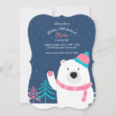 Invitation d'ours à l'écorce rose (Devant)