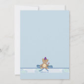 Invitation d'ours d'anniversaire (Dos)