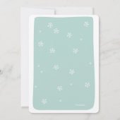 Invitation d'ours d'hiver (Dos)