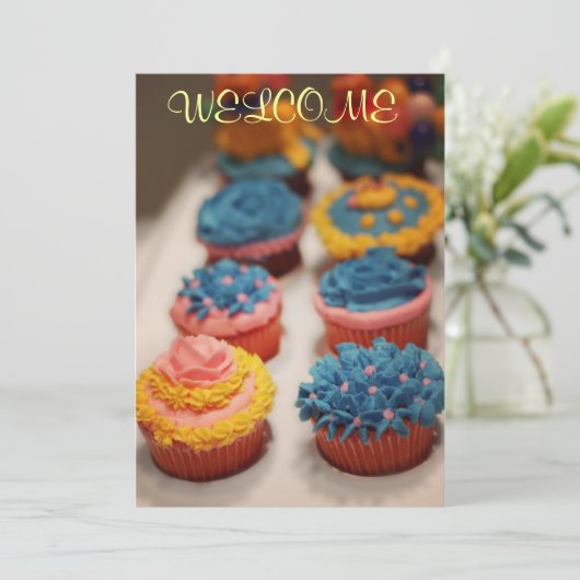 Invitation d'ouverture de boulangerie (Debout devant)