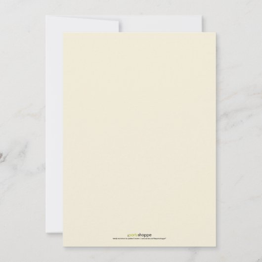 Invitation d'ouverture des blocs modernes (chaux) (Dos)