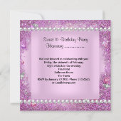 Invitation Doux 16 Douce Seize Jolie Perle Rose (Dos)