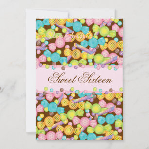 Invitation Doux 16 Seize bonbons en rose Brown