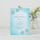 Invitation Doux 16 Snowflakes de Wonderland (Debout devant)
