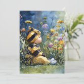 Invitation Doux comme Can Bee | Douceur d'abeille (Debout devant)