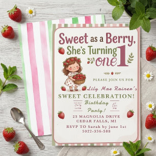 Invitation Doux comme une baie Elle fête son premier annivers
