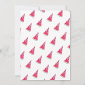 Invitation doux d'anniversaire de célébration de (Dos)