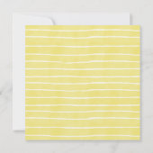 Invitation Doux éléphant joyeux bébé garçon douche (Dos)