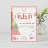 Invitation Doux moche Concours le plus ignoble Noël (Debout devant)