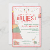 Invitation Doux moche Concours le plus ignoble Noël (Devant)