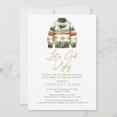 Invitation Doux moche Noël Corporate Party (Devant)