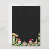 Invitation Doux moche Taco fête de Noël mexicaine (Dos)