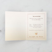 Invitation Doux Panda Pastel Bébé 3e Anniversaire (Intérieur)