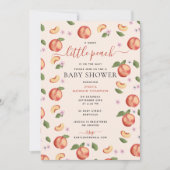 Invitation Doux Petite Pêche Sur Le Chemin Baby shower (Devant)