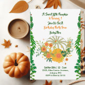 Invitation Doux Petite verdure Citrouille Automne Couleurs An