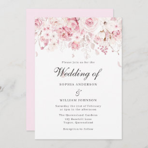 Invitation Doux Roses Roses Roses Roses Roses Rose Élégant Ma