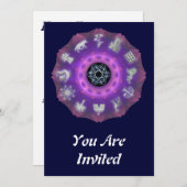 Invitation Douze tribus (Devant / Derrière)