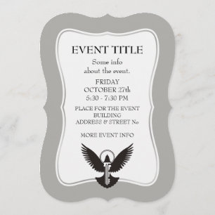 Invitation Dove avec clé