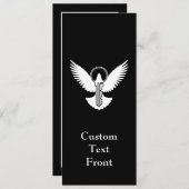 Invitation Dove avec clé (Devant / Derrière)