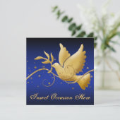 Invitation Dove de paix (Debout devant)