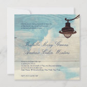 Invitation Doves de tortues - amour et fidélité (Dos)